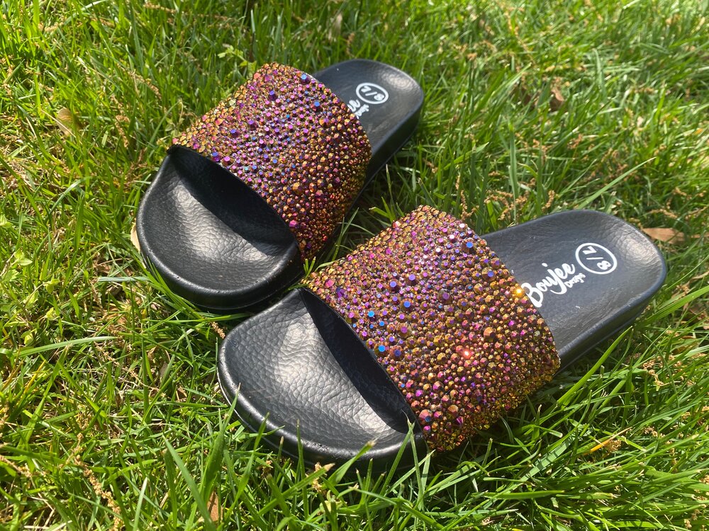 CUSTOM BLING SLIDES