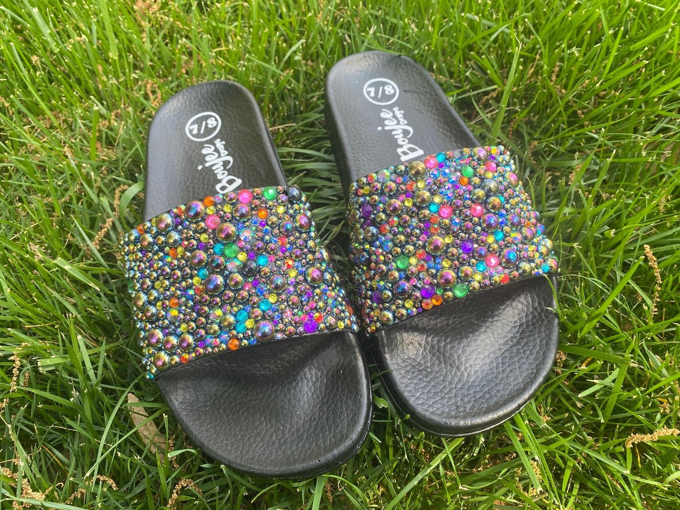 CUSTOM BLING SLIDES