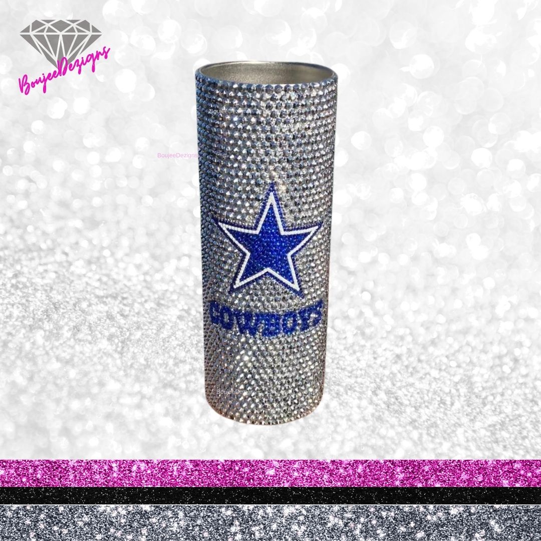 Custom Full Bling Tumbler with Design