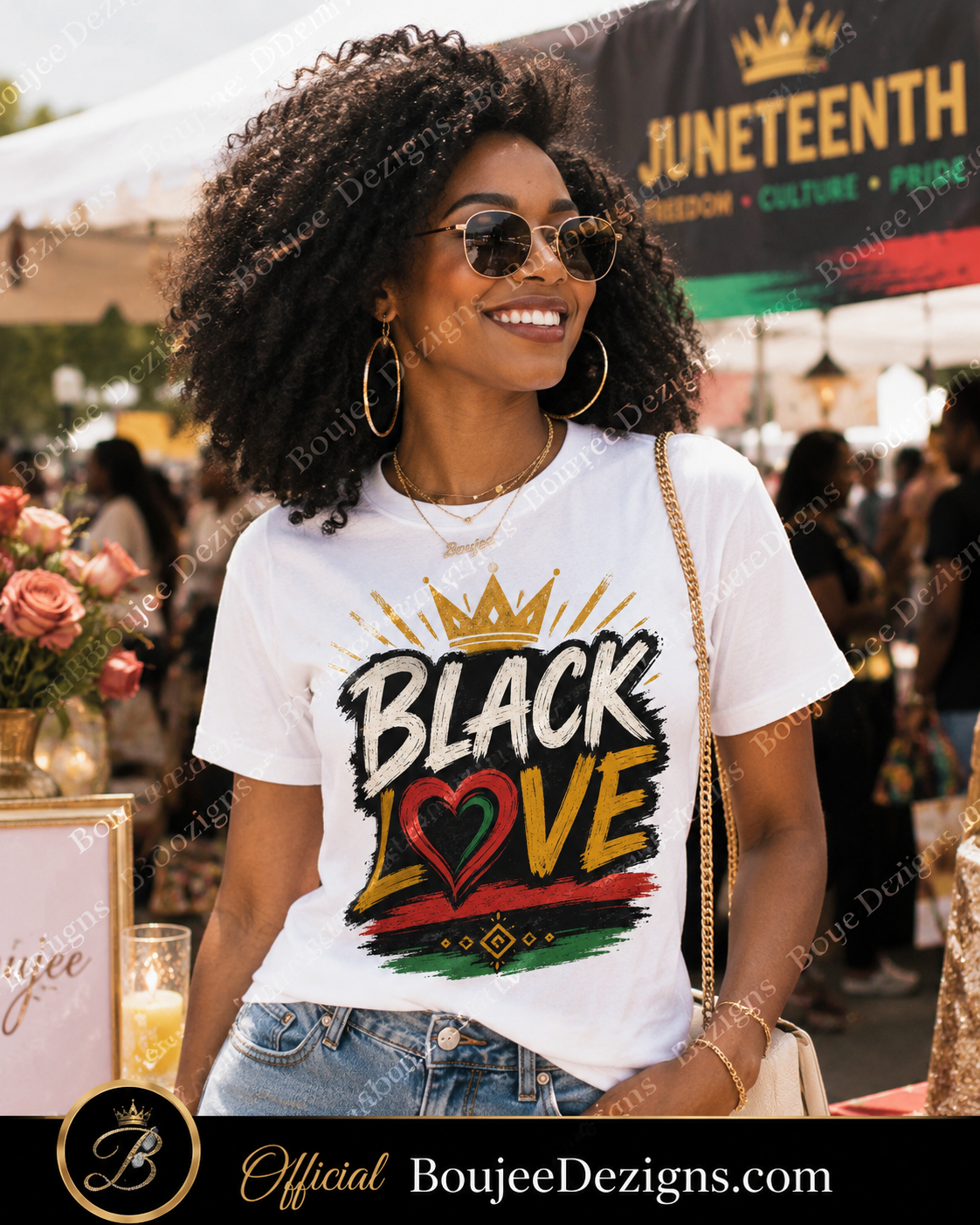 Black Love Juneteenth Tee