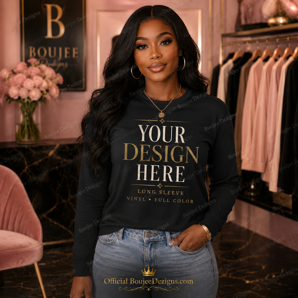 Custom Long Sleeve T-Shirt - Made To Order