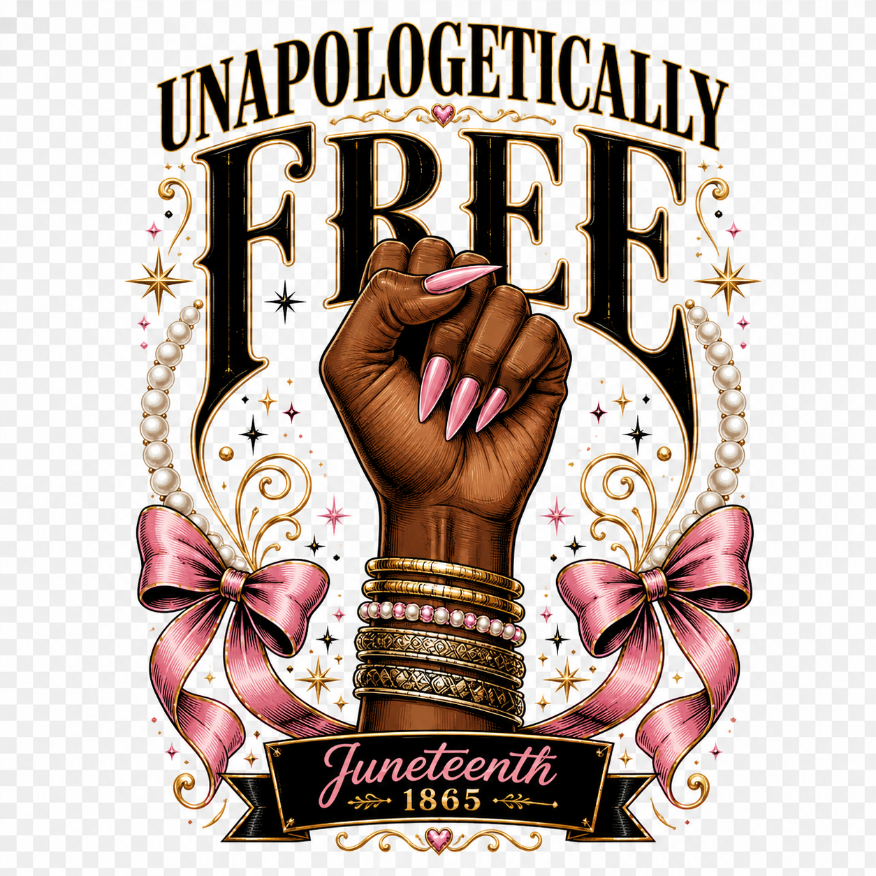 Unapologetically Free Juneteenth Tee