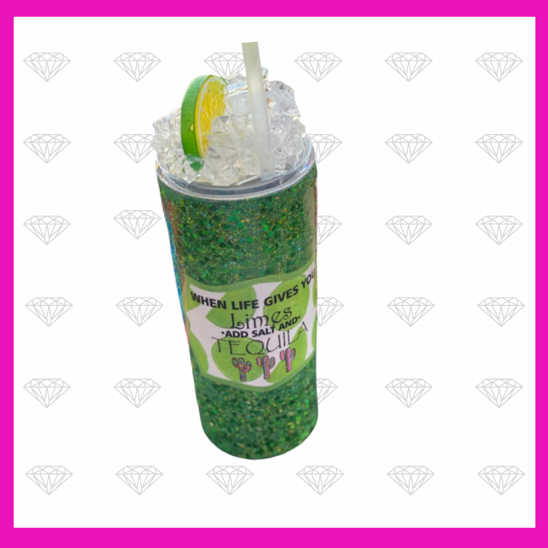 Custom FAUX ice tumbler